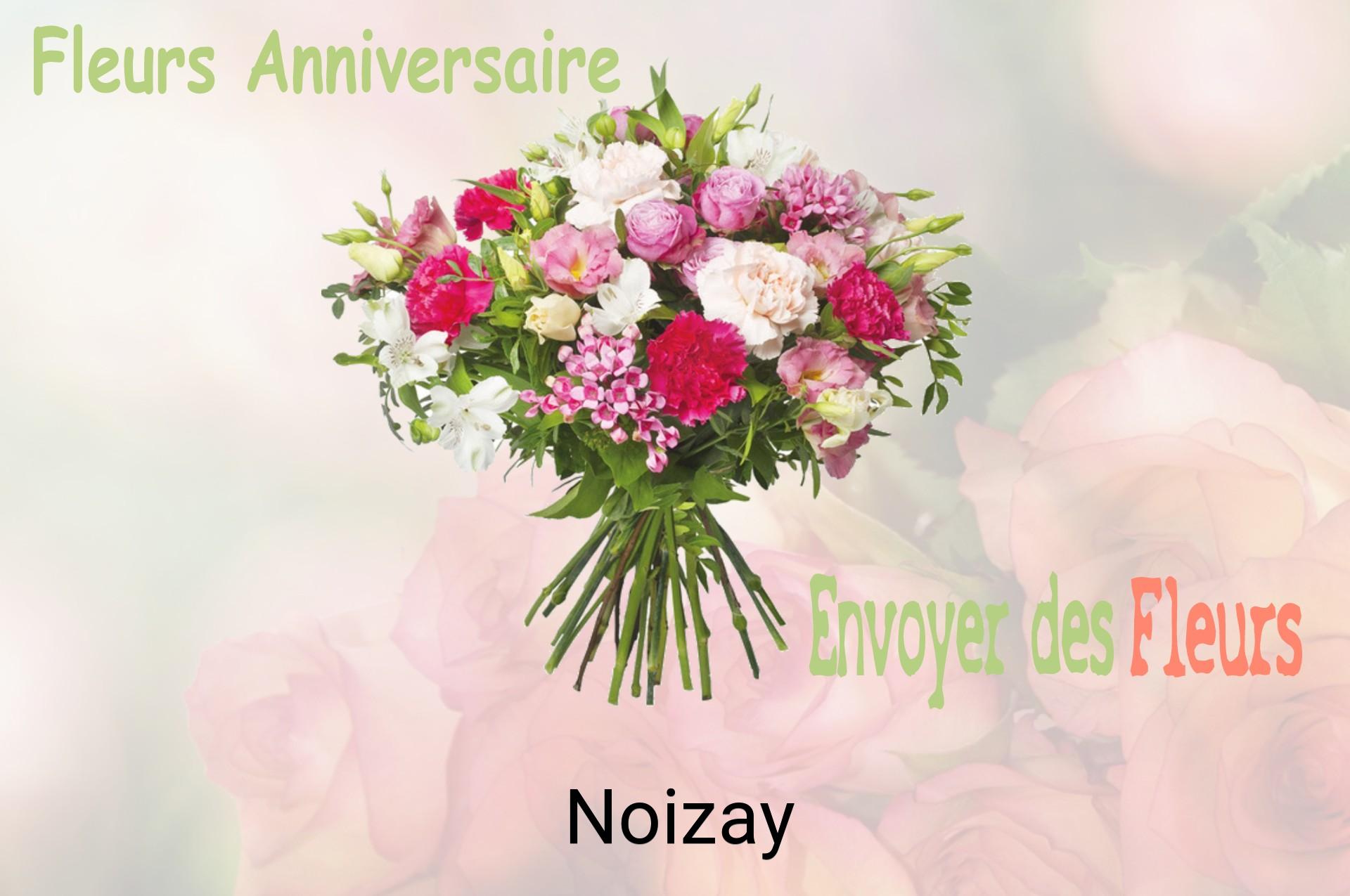 Bouquet de fleurs d’anniversaire livré à Noizay