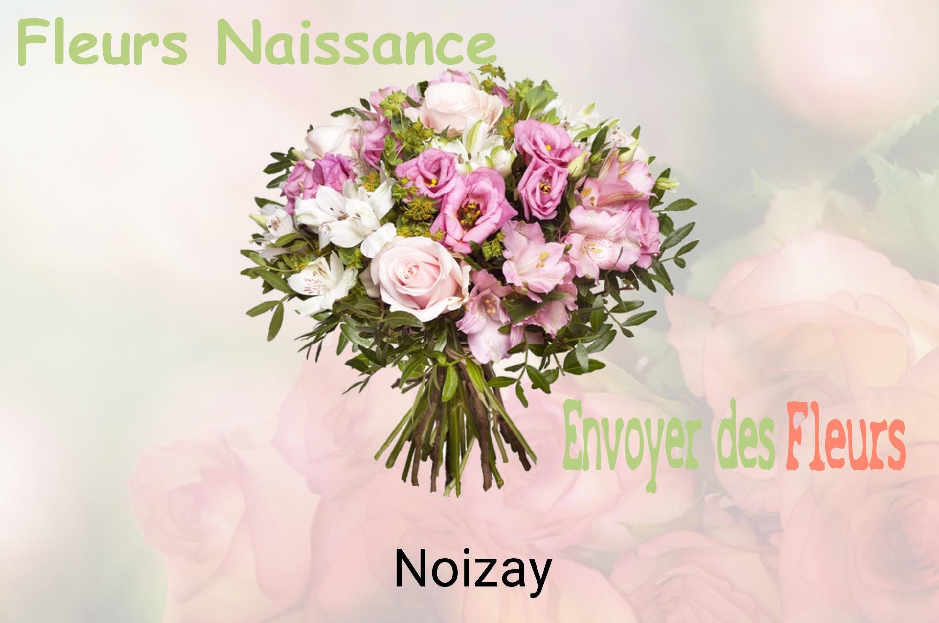Bouquet de fleurs de naissance livré à Noizay